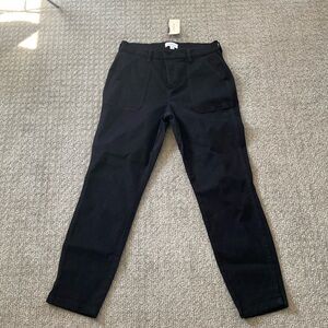 NWT Evereve Payton Utility Ankle Slit Pant